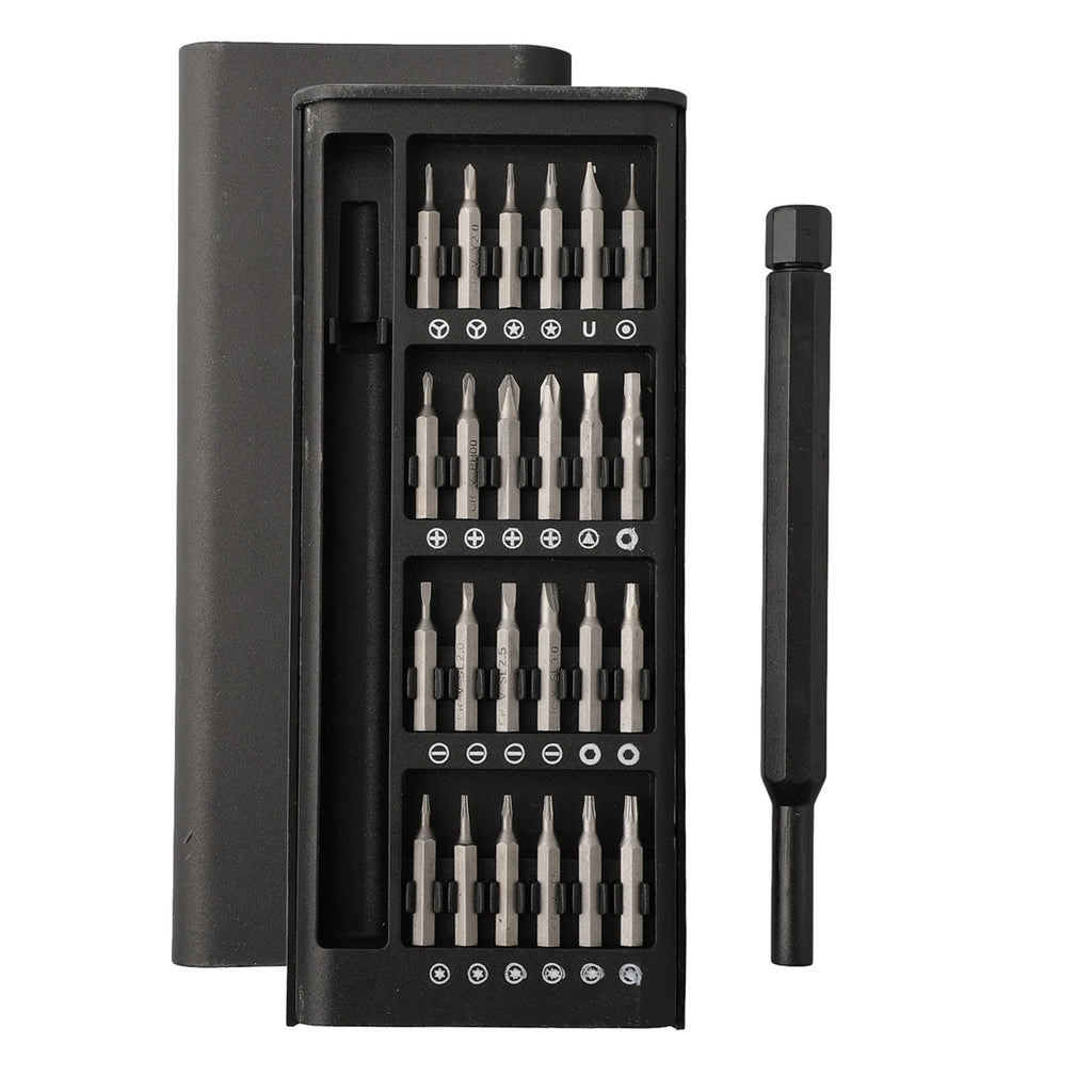 25-in-1 Magnetic Precision Screwdriver Set for CrossTorx Hex Screws