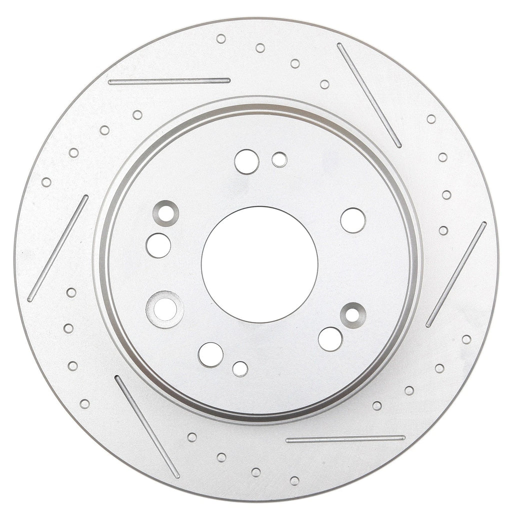 Drilled Slotted Disc Brake Rotors Kit for Honda CR-V (2002–2004)