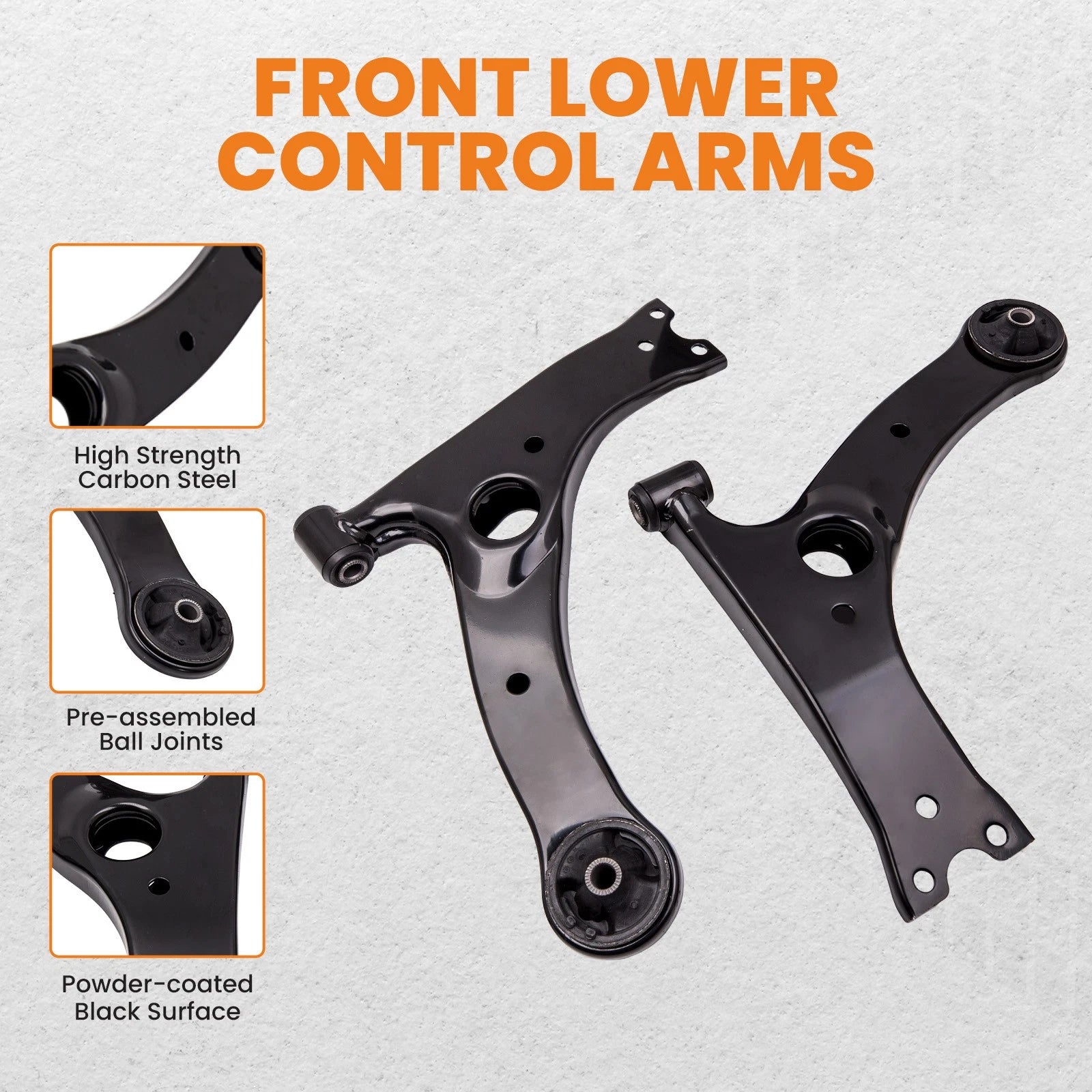Inner Outer Tie Rod Control Arms for Toyota Corolla (2003–2008)