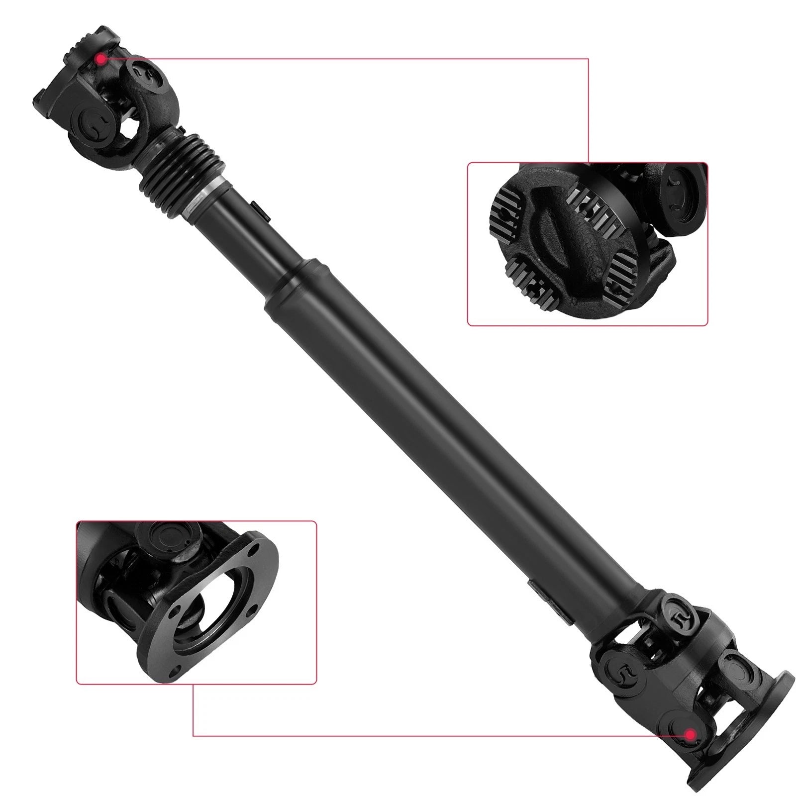 Front Drive Shaft Prop for Ram 2500 3500 2011–2013 6.7L Diesel 4WD 52105934AB