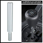 3.5" Shift Knob Aluminum Alloy Gear Shifter Lever M10x1.25 for Mitsubishi 