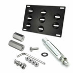 Tow Bar Tow Hook Bumper License Plate Mount Bracket for Mercedes (2014-2020)