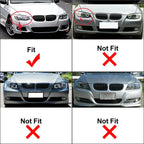 Glossy Black Front Kidney Grille Diamond Grille for BMW 3 Series (2010-2013)