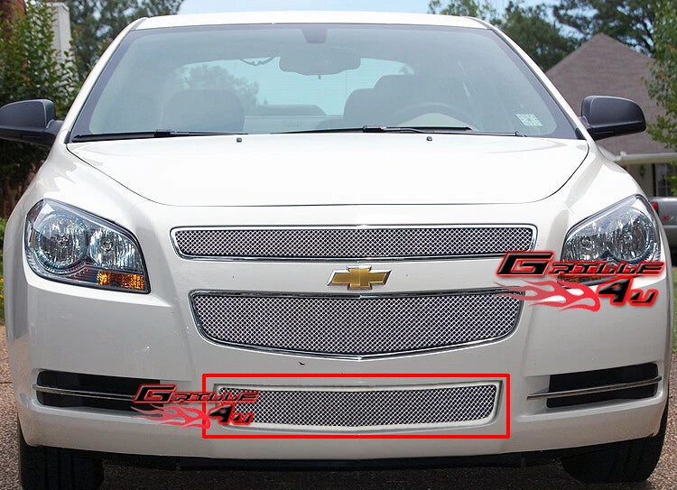 Stainless Chrome Mesh Grille Insert for Chevy Malibu (2008–2012)