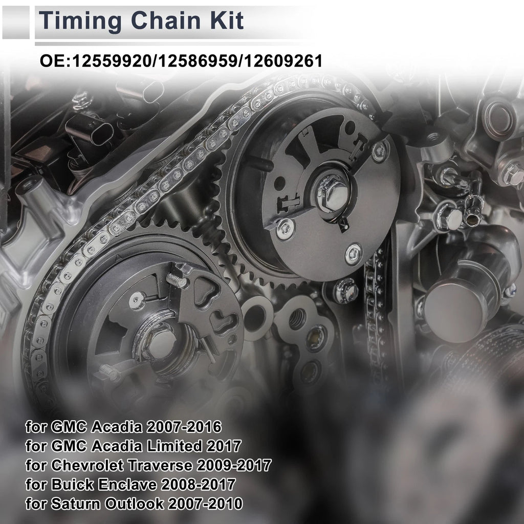 Timing Chain Kit No. 12609261 for GMC Acadia, Chevrolet Traverse (2007–2017)