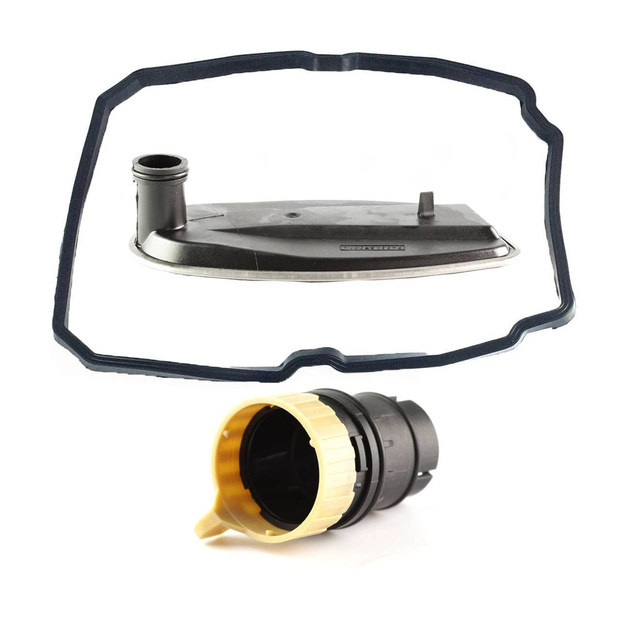 Auto Transmission Filter + Oil Pan Gasket + Plug Adapter for Mercedes (1990–2000)