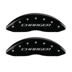 Set of 4 Gloss Black Caliper Covers for 2006–2018 Dodge Charger