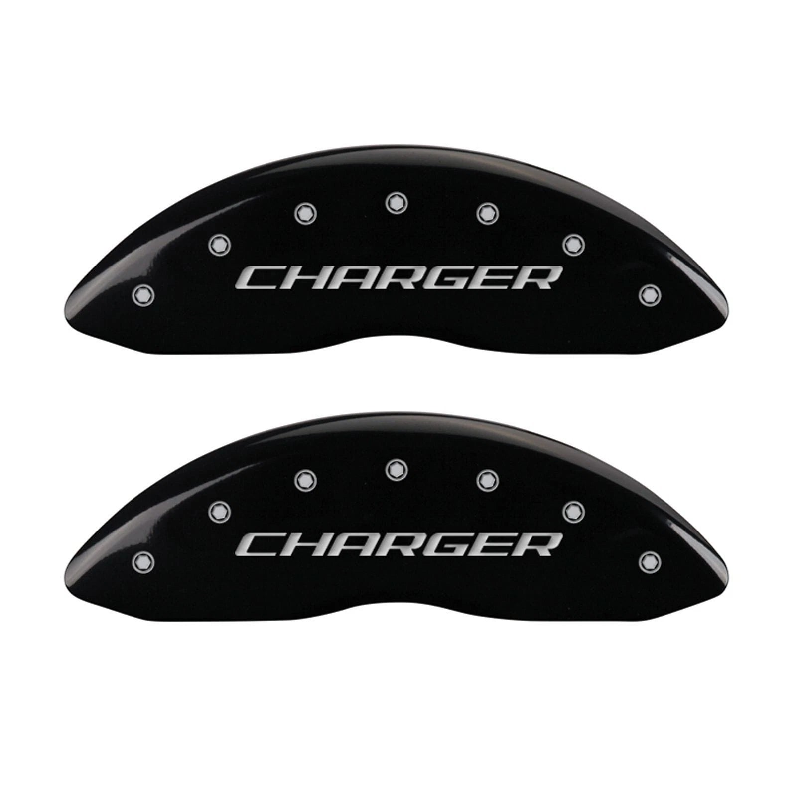 Set of 4 Gloss Black Caliper Covers for 2006–2018 Dodge Charger