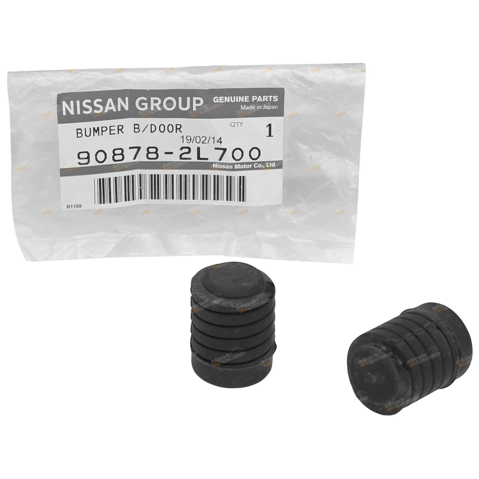 Bonnet Adjusting Bumper Stops Rubbers Navara D22 Ute Genuine Nissan New
