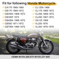 2 Turn Signal Blinker Bracket Mount Stem for Honda CA175 CB175 CB350 CB450 CB750 (1968–1976)