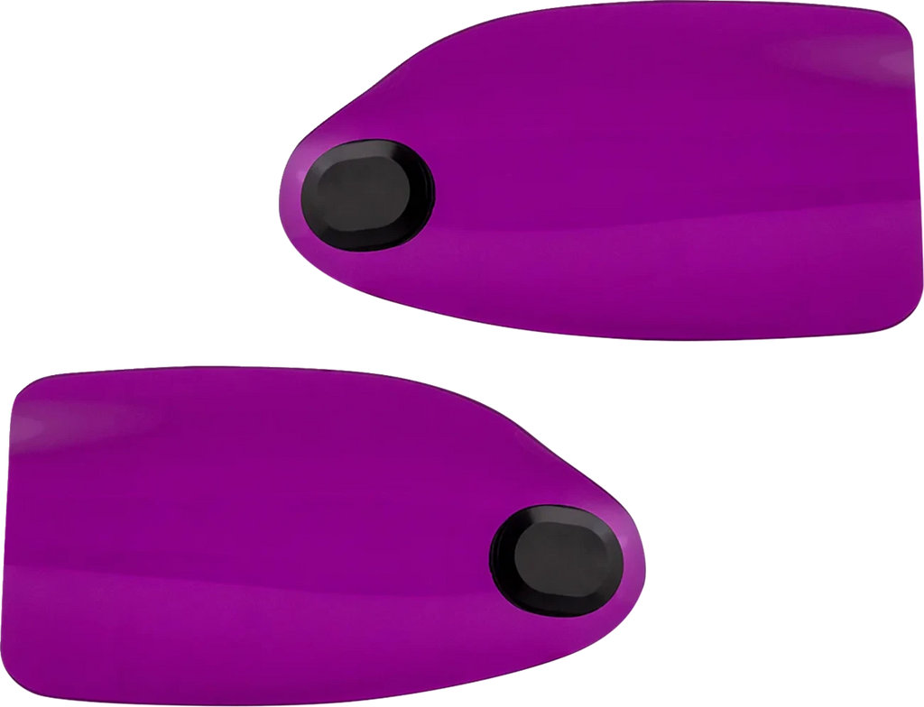 Klock Werks Flare Handguards for Harley-Davidson (Cable Clutch, Purple)