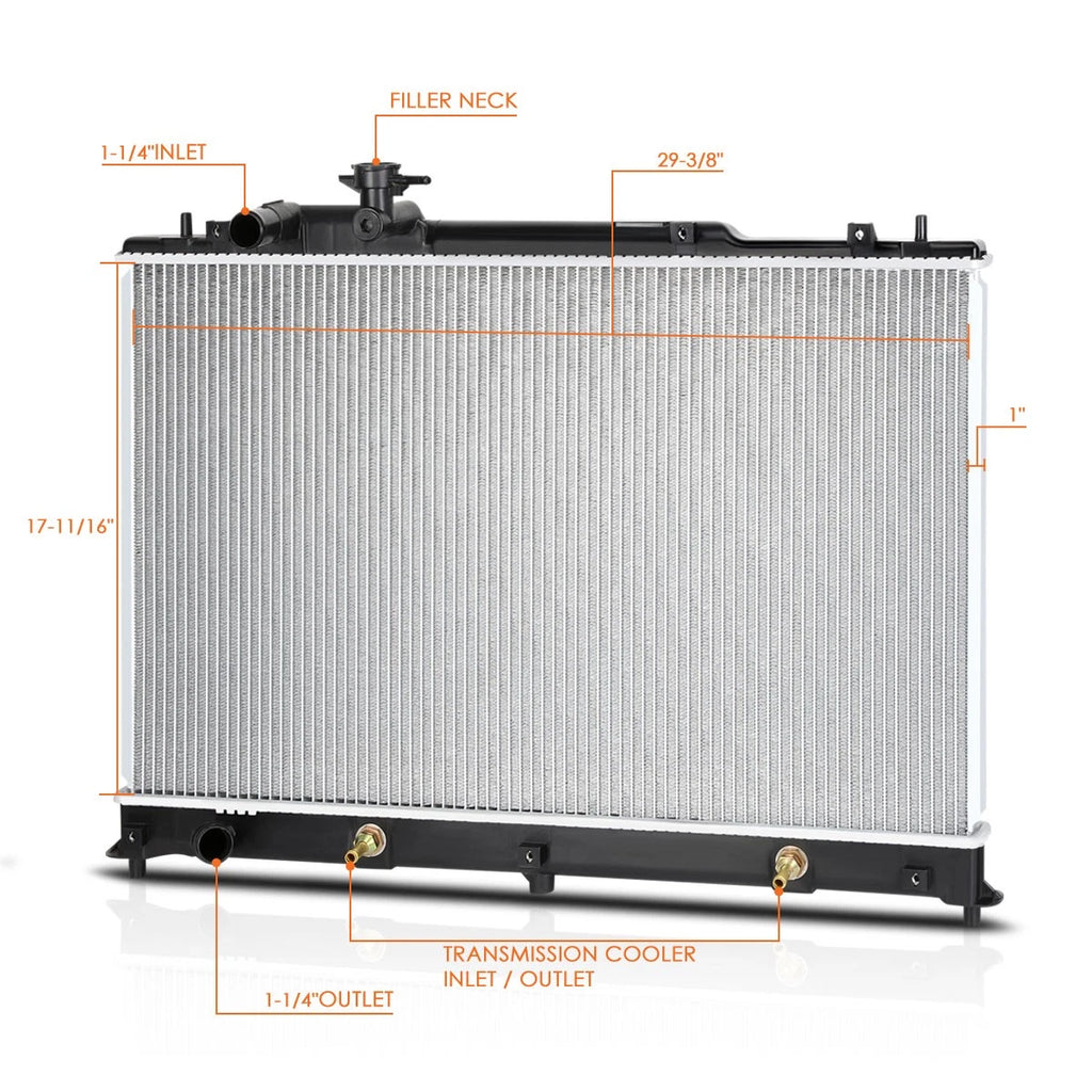 OE Style Aluminum Radiator for Mazda CX7 2007–2012 2.3L/2.5L AT DPI-2918
