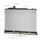 OE Style Aluminum Radiator for Mazda CX7 2007–2012 2.3L/2.5L AT DPI-2918