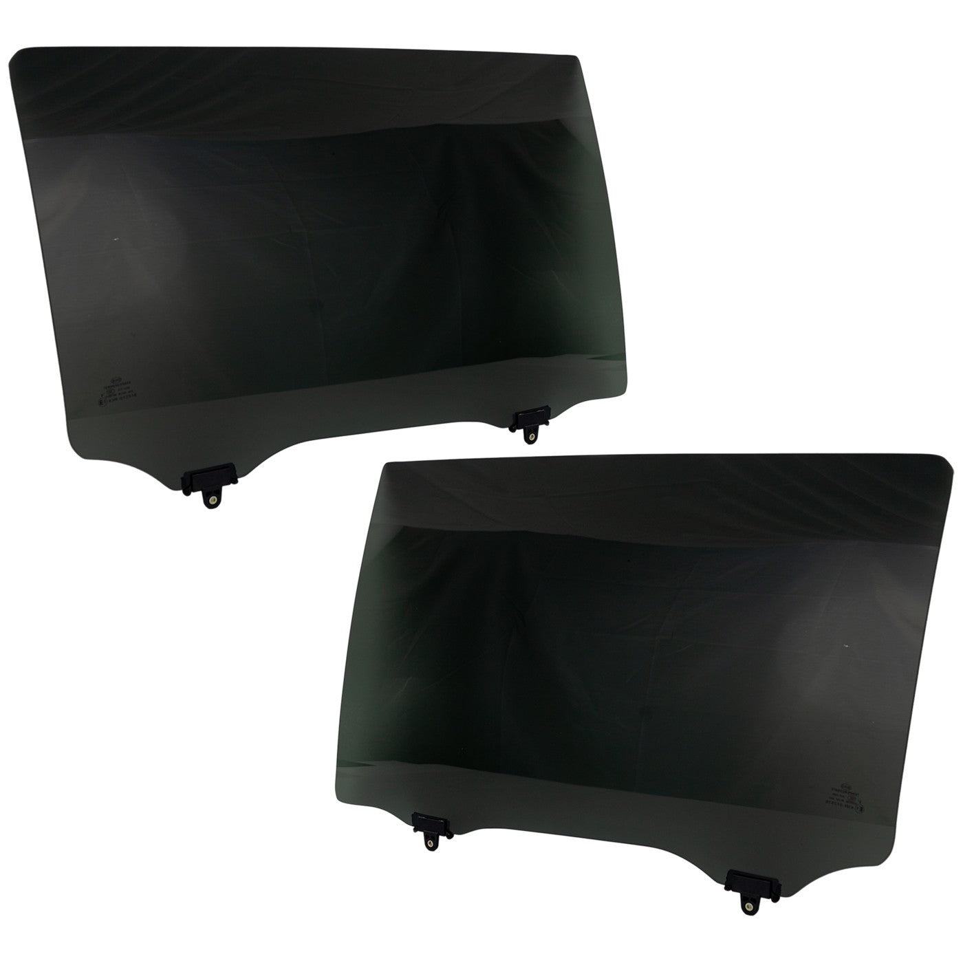 Set of 2 Rear Door Glasses for Toyota