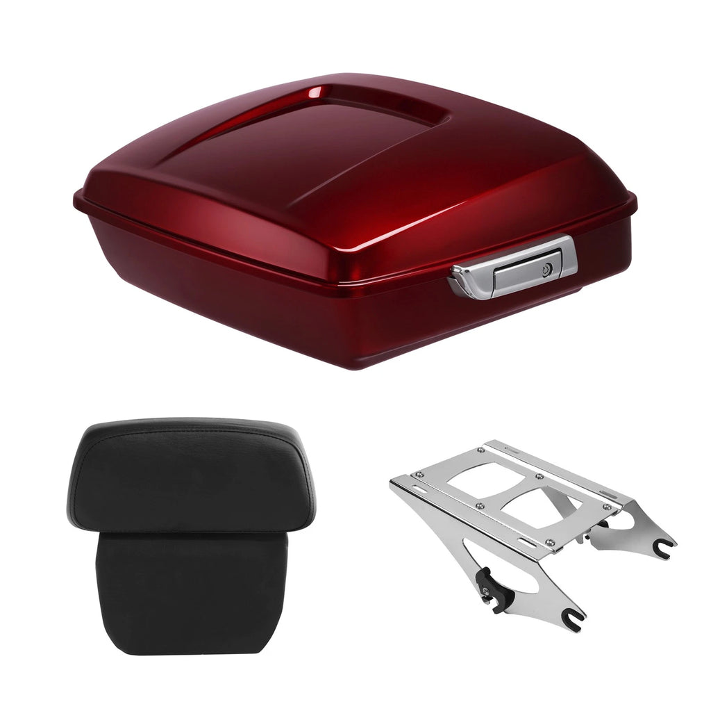 Trunk Pad Mounting Rack for Harley Touring (2014–2026) Velocity Red Sunglo