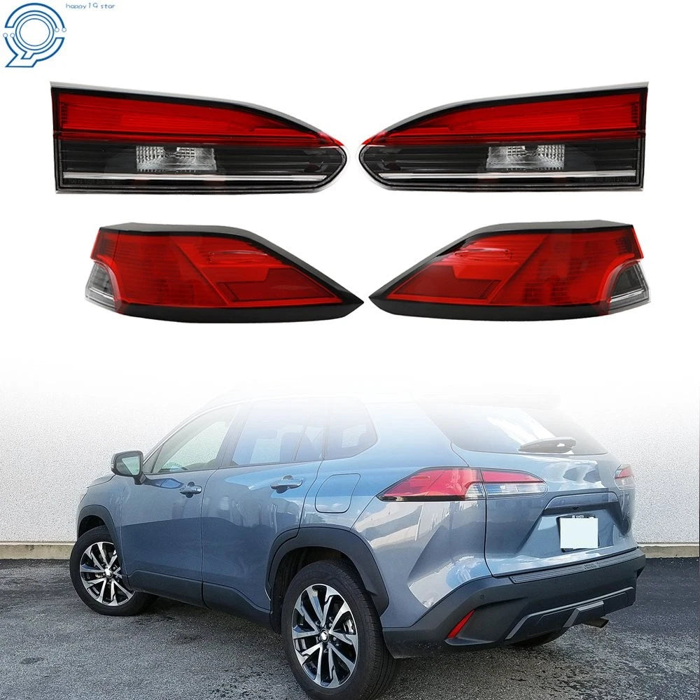 Set of 4 Tail Lights for Corolla Cross XLE (2022–2023)