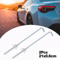 Set of 2 Hold Down Hooks for Car Placement