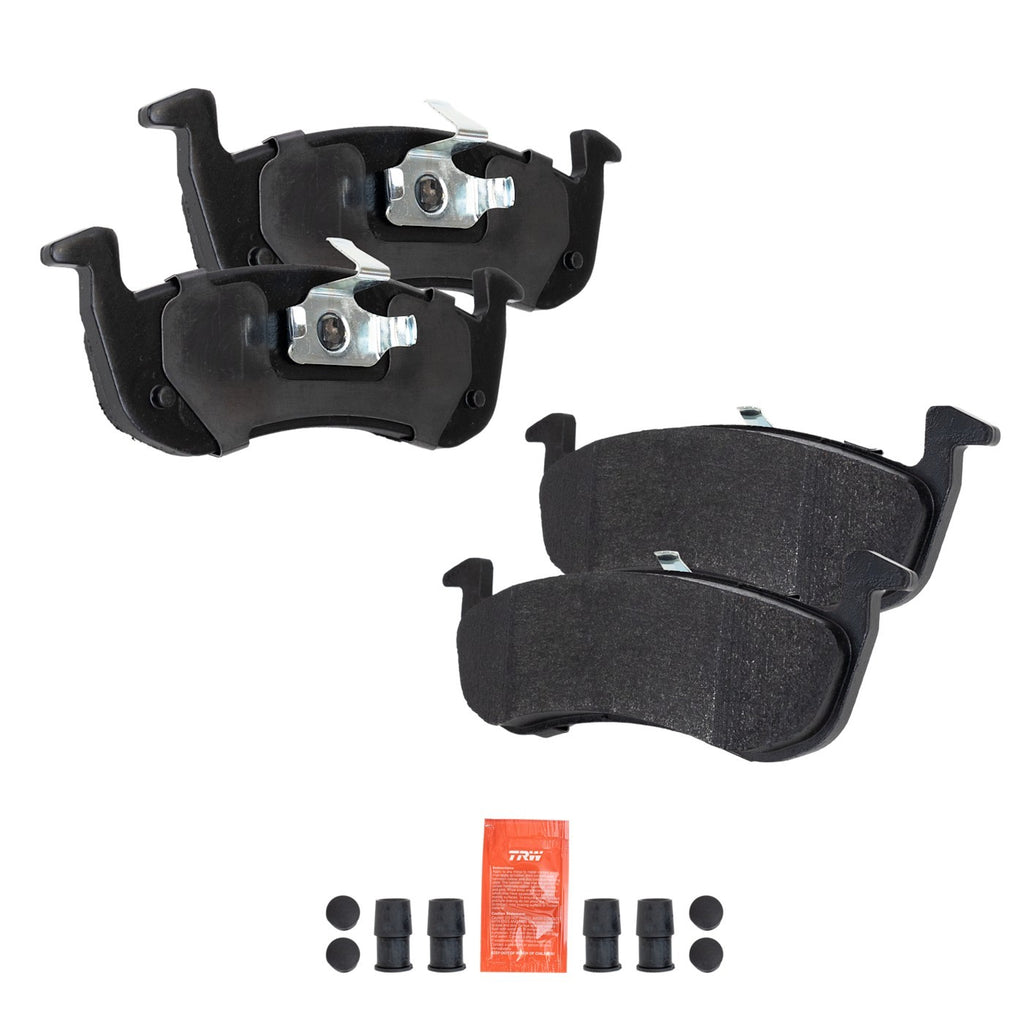 Brake Disc and Pad Kit for Lincoln MKT (2013–2019) Front and Rear