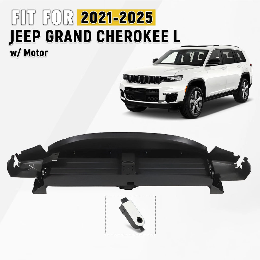 Front Lower Radiator Shutter for Jeep Grand Cherokee L (2021–2025) W/ Motor