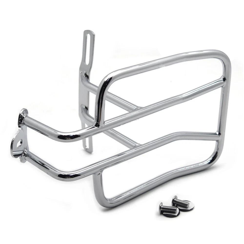Chrome Steel Rear Luggage Rack for Harley Roadster Nightster 883 (2004–2023)