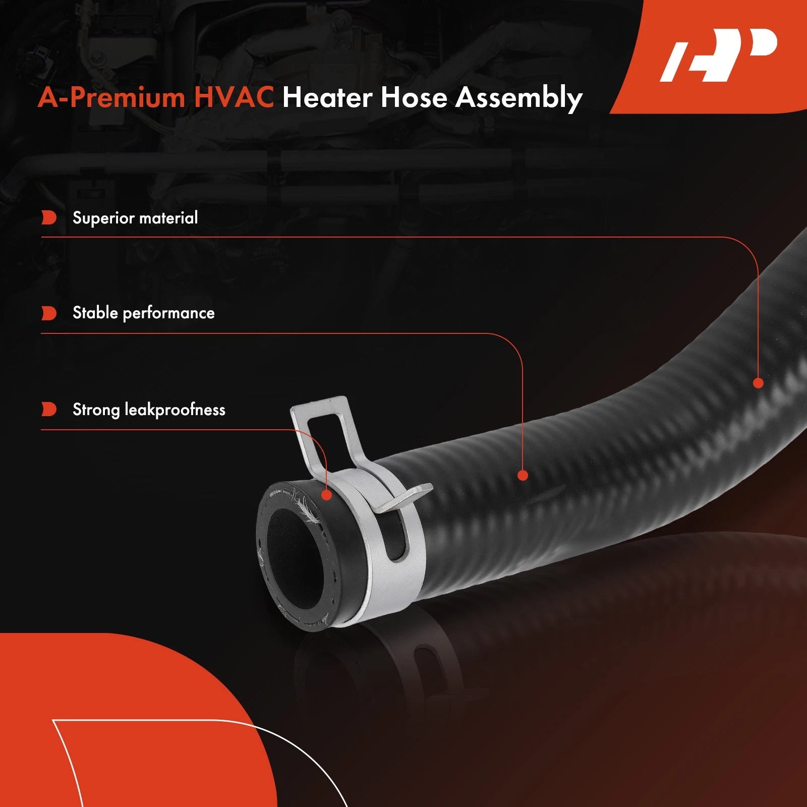 HVAC Heater Hose Assembly for Ford Explorer, Mercury (2006-2010)