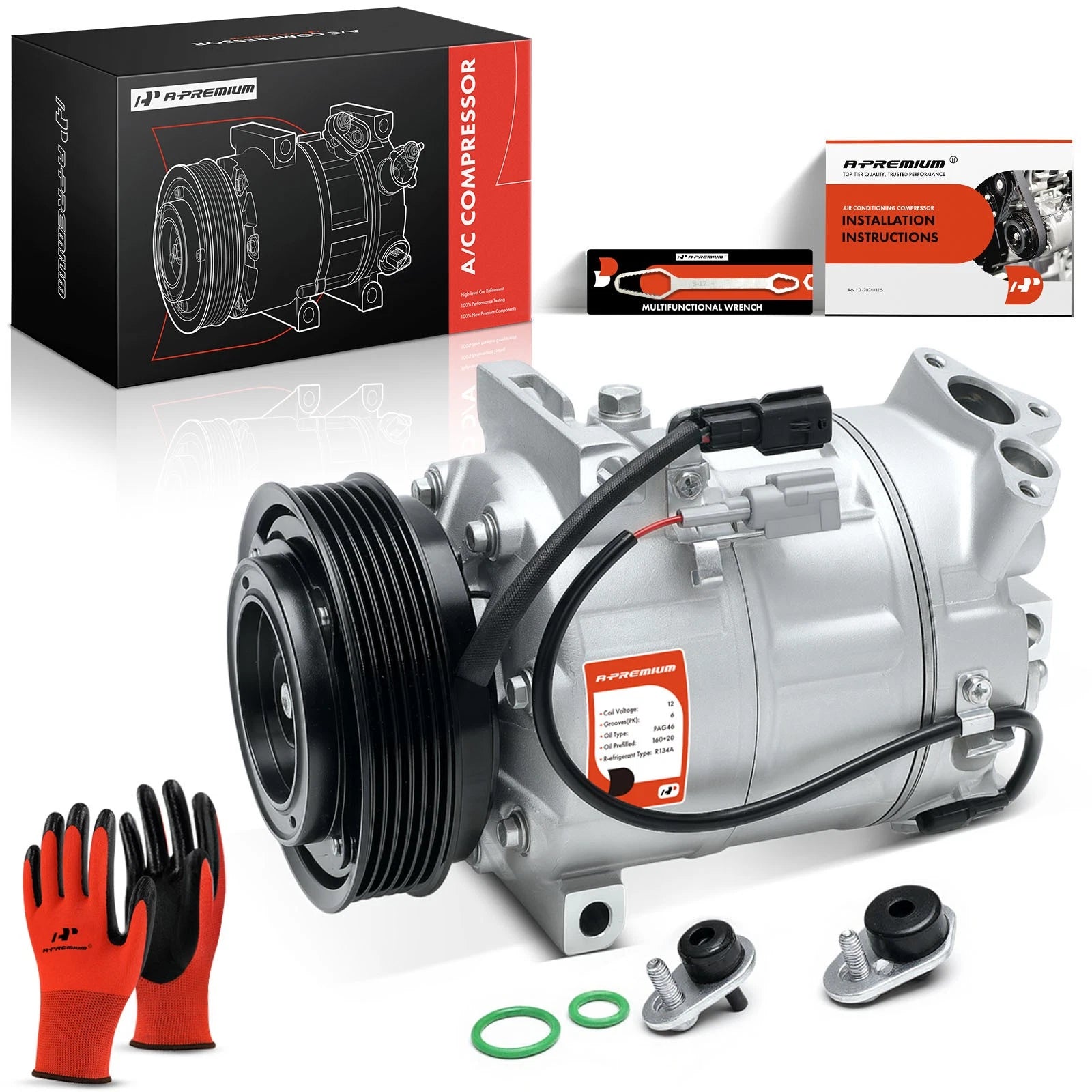 A/C Compressor with Clutch for Nissan Altima (2019–2025)
