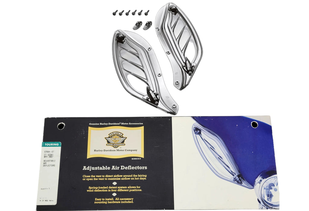 Adjustable Air Deflectors for Harley-Davidson Touring (1996–2013) 57804-07