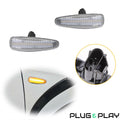 Amber LED Front Side Marker Signal Lights for Mitsubishi Lancer EVO X