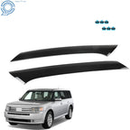 Windshield Trim Set for Ford Flex (2009–2018) Black