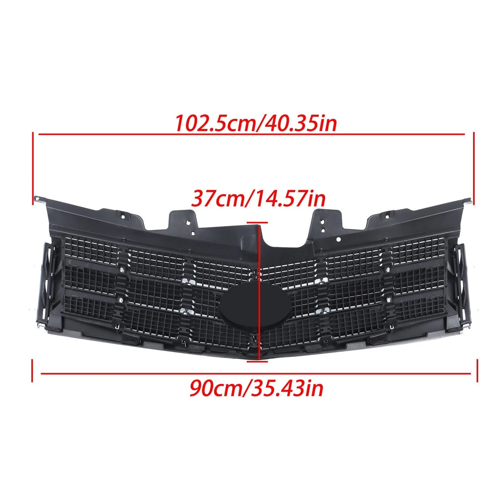 Front Upper Grille Molding Chrome for Cadillac CTS (2008–2011) 25896043