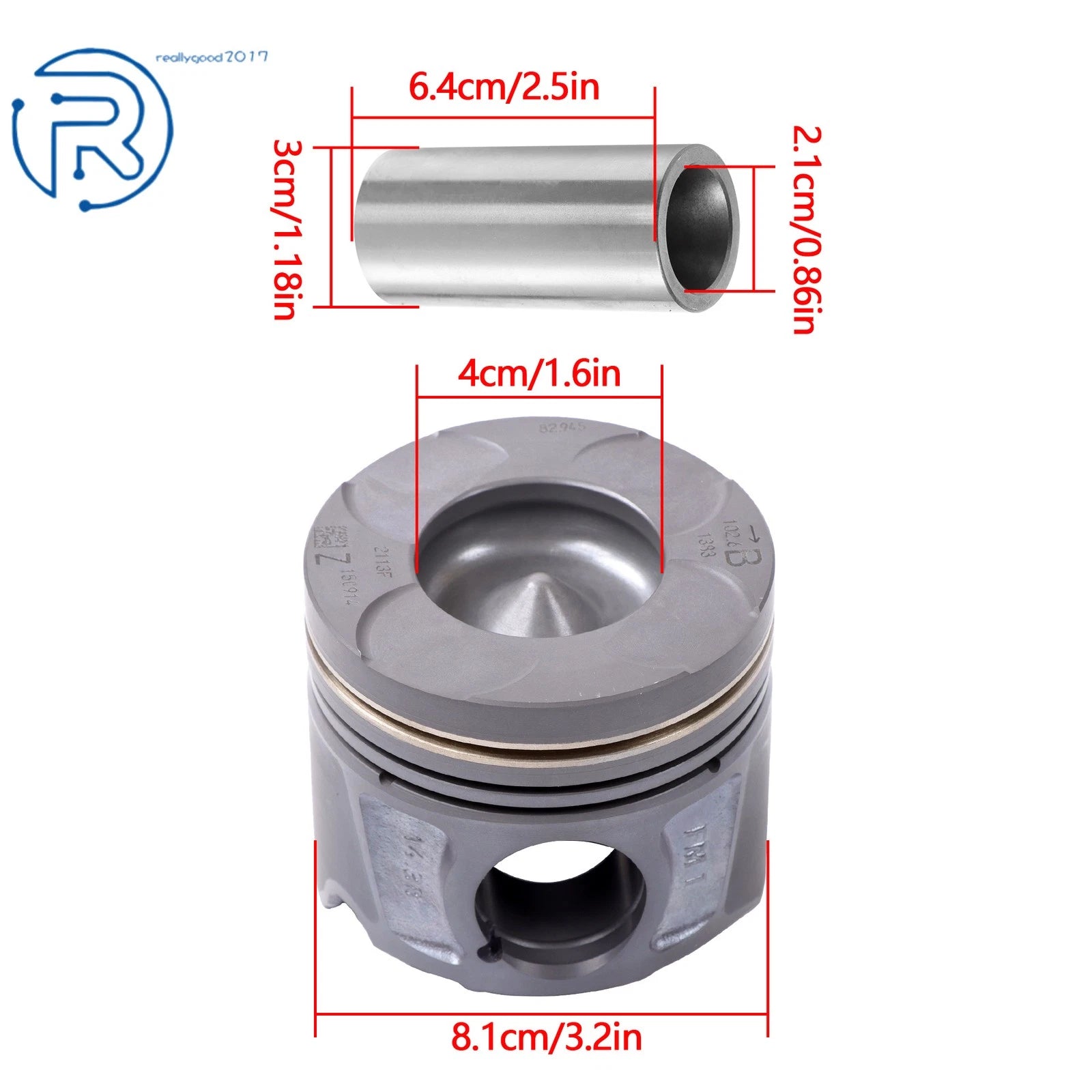 Engine Pistons Gasket Bearings Valves Kit for Ram 1500 Jeep Chrysler (3.0L)