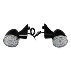 Black Front Turn Signal Lights Amber for Harley Road Glide Special (2015–2023)