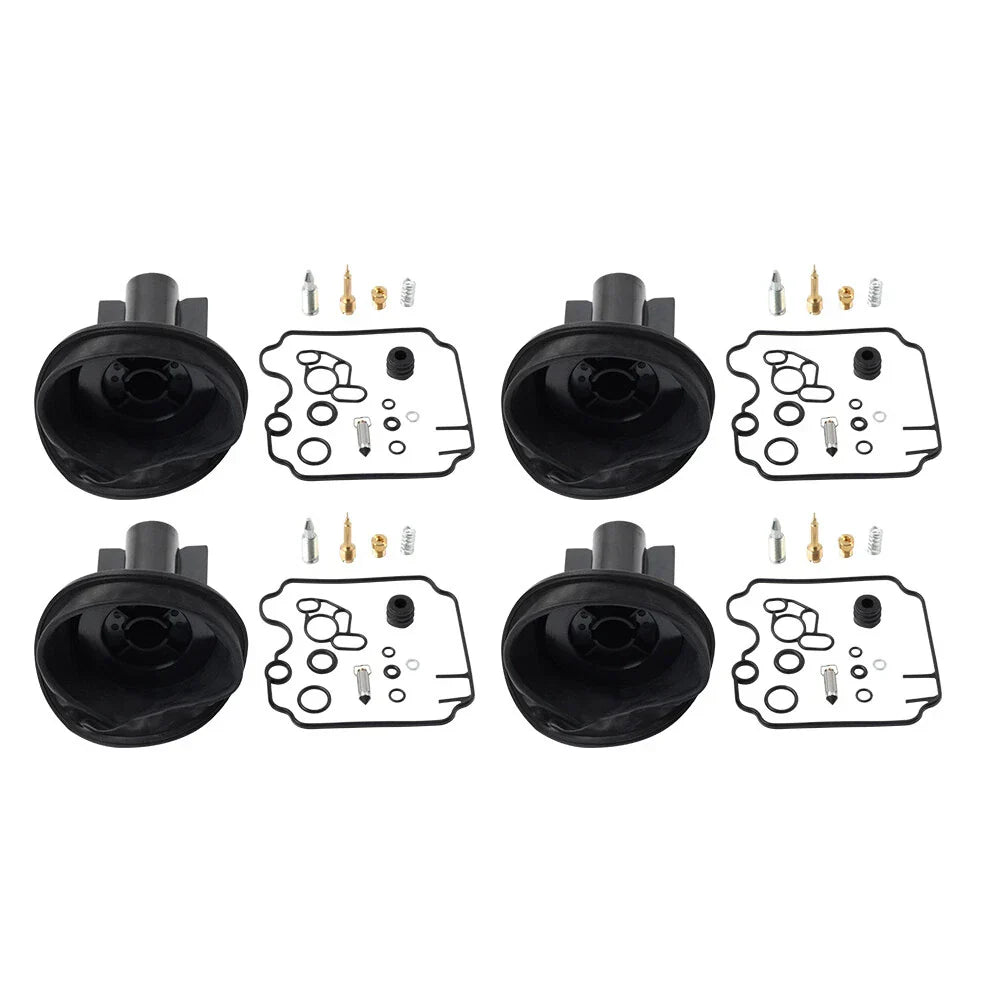 4 x Carburetor Repair Kits for Yamaha FZR1000 EXUP (1989-1995)