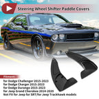 Aluminum Alloy Steering Wheel Shift Paddles for Dodge Challenger (2015–2023)