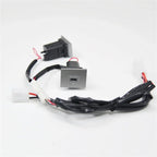 USB-A QC3.0 + USB-C PD Dual Port Charger for Ford Focus MK2 (2005-2009)