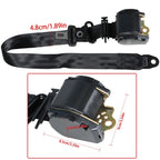 2X 3 Point Retractable Seat Belts for Jeep CJ YJ (1982–1995)