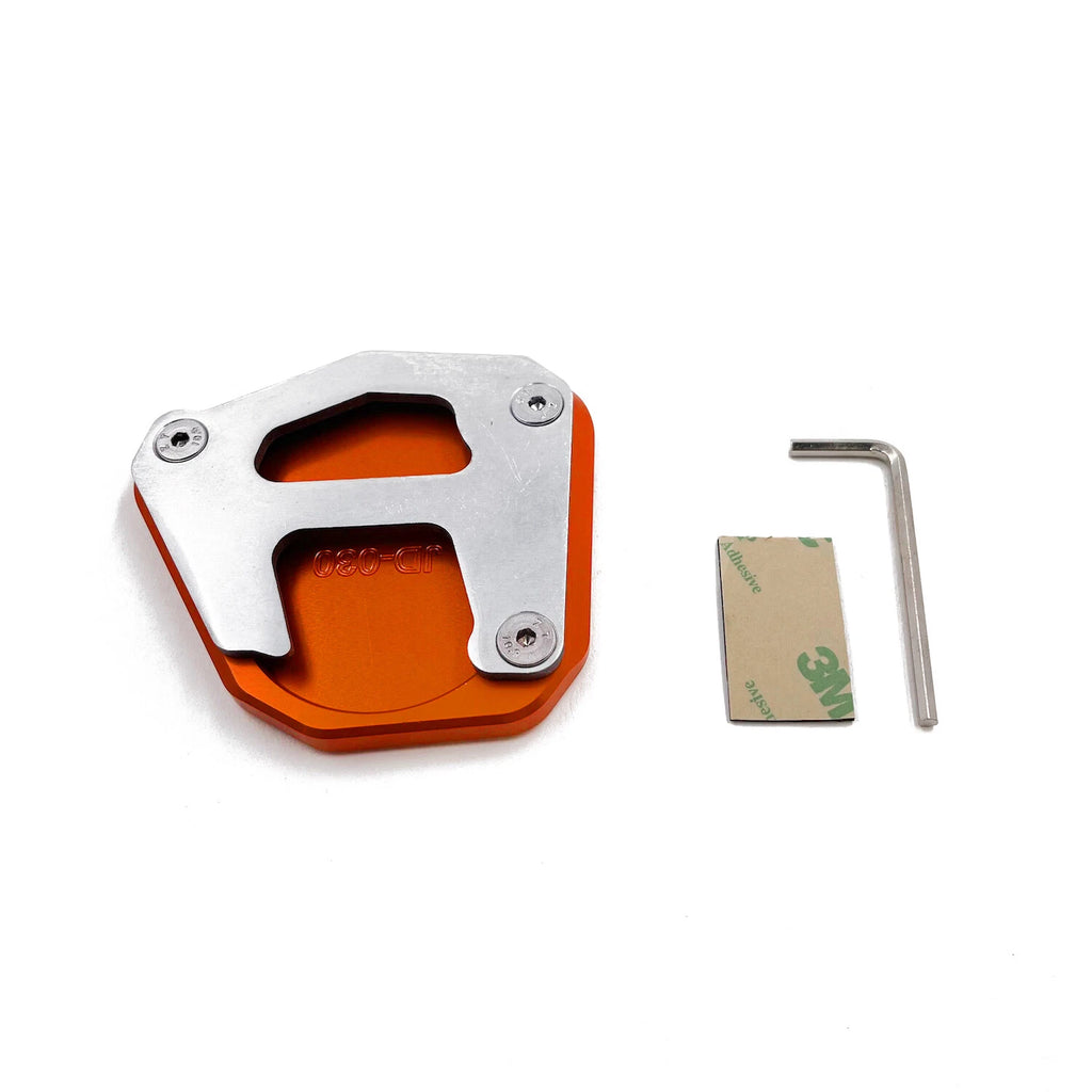 CNC Side Stand Foot Kickstand Extend Pad for Kawasaki KLR650 (2008–2019)
