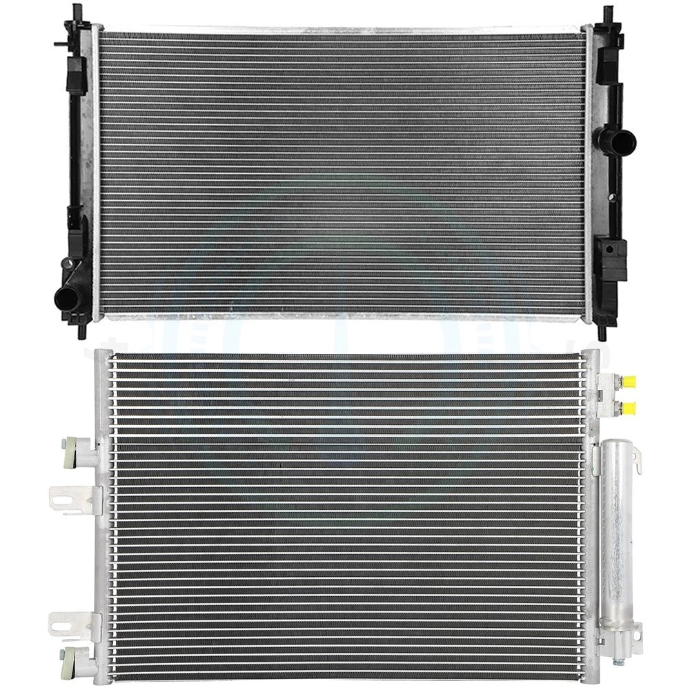 Aluminum Radiator & AC Condenser Cooling Kit for Jeep Patriot (2007–2012)