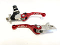 2X Shorty Brake Clutch Perch Levers for Yamaha Grizzly Kodiak 450 (2003–2023)