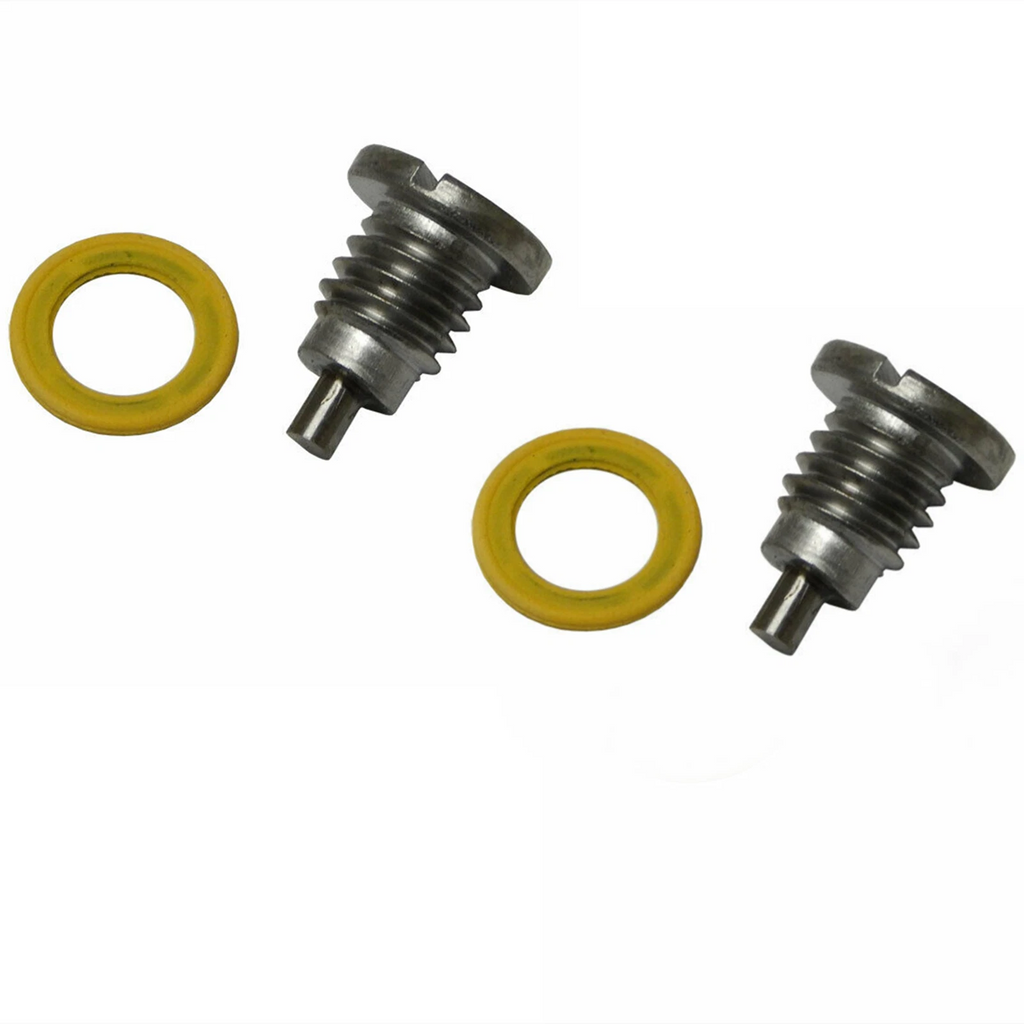Set of 2 Magnetic Outdrive Drain Plug & Gasket for MerCruiser (22-67892A06, 22-8M0058389)