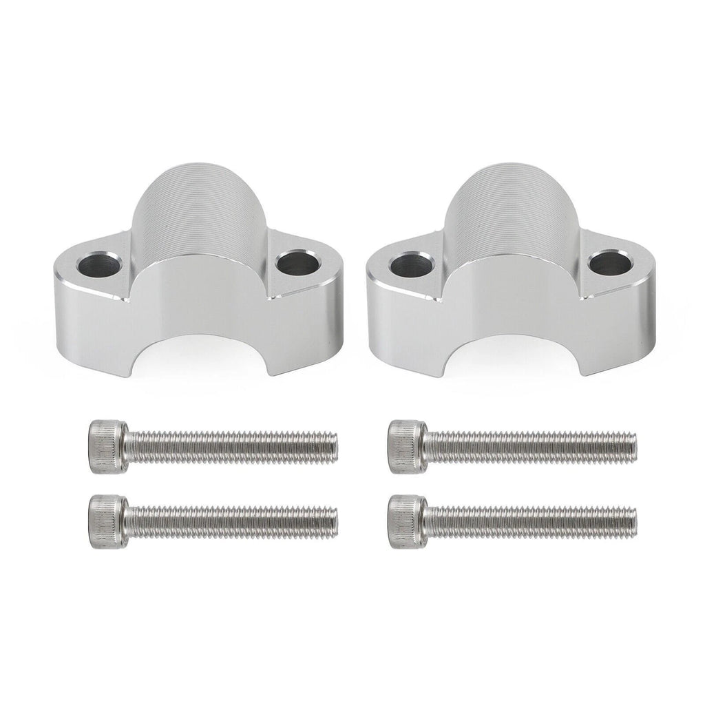 CNC Silver Handle Bar Clamp Riser for CF-Moto CF800MT (2021–2022)