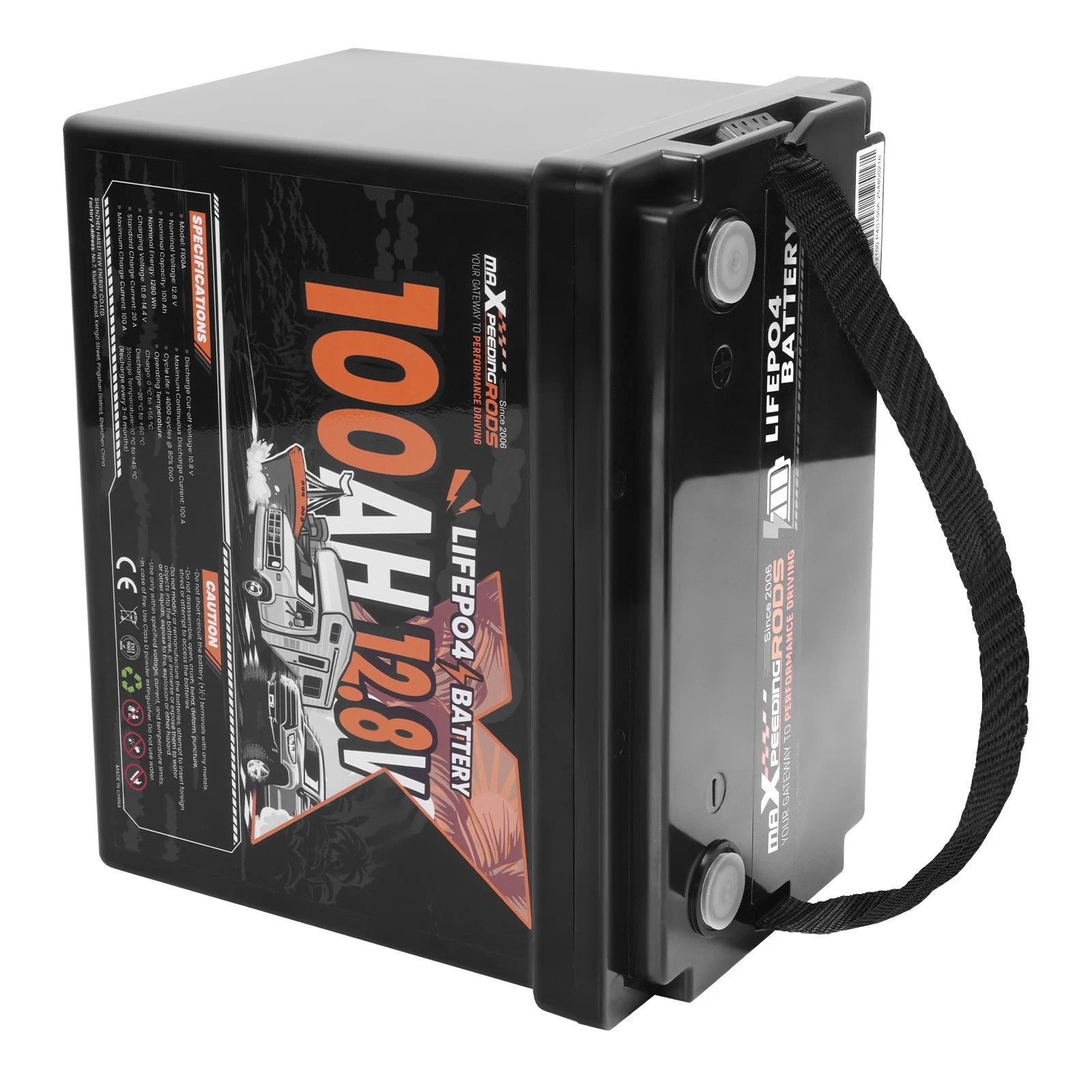 100Ah 12V Deep Cycle LiFePO4 Battery with BMS for Caravan (Off Grid)
