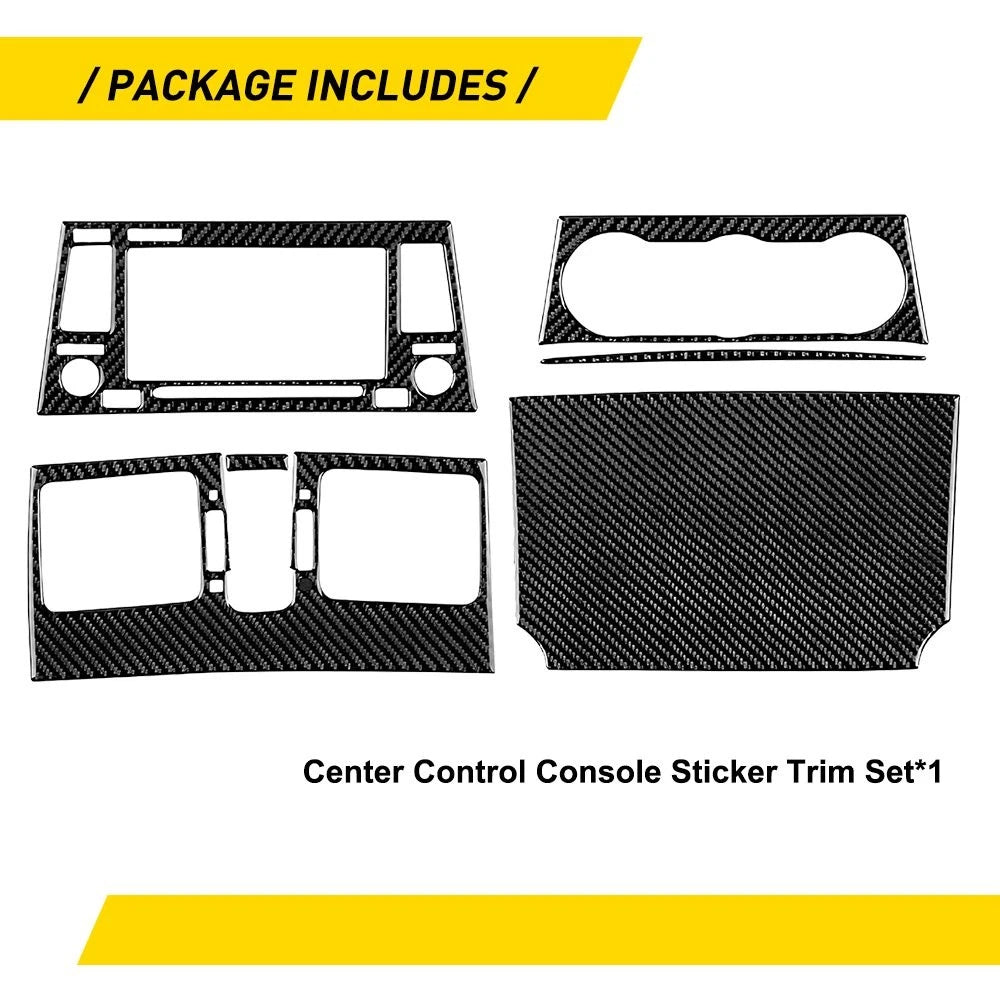 Carbon Fiber Center Control Console Sticker for Subaru WRX (2015–2021)