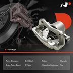 Front Right Brake Caliper with Bracket for Kia Niro (2017-2022)