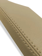 2X Front Door Panel Armrest Covers Leather for Honda Odyssey (2005–2010) Beige