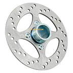 Rear Brake Rotor Disc & Flange Hub for Yamaha Raptor 700 YFM700/700R (2006–2022)