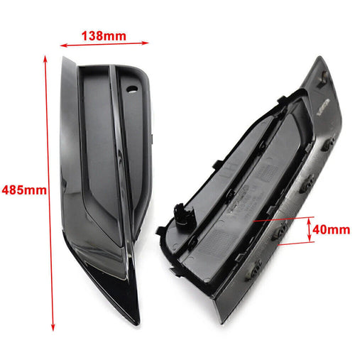 1 Pair Fog Light Grille for Volvo S90 V90 (2016–2019)
