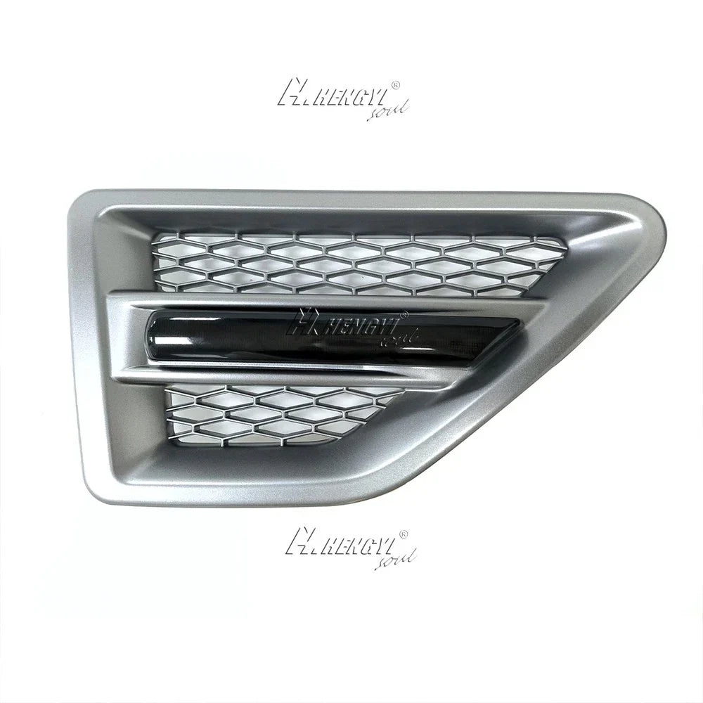 Dynamic Side Marker Light + Silver Vent Cover for Freelander 2 (2006–2016)