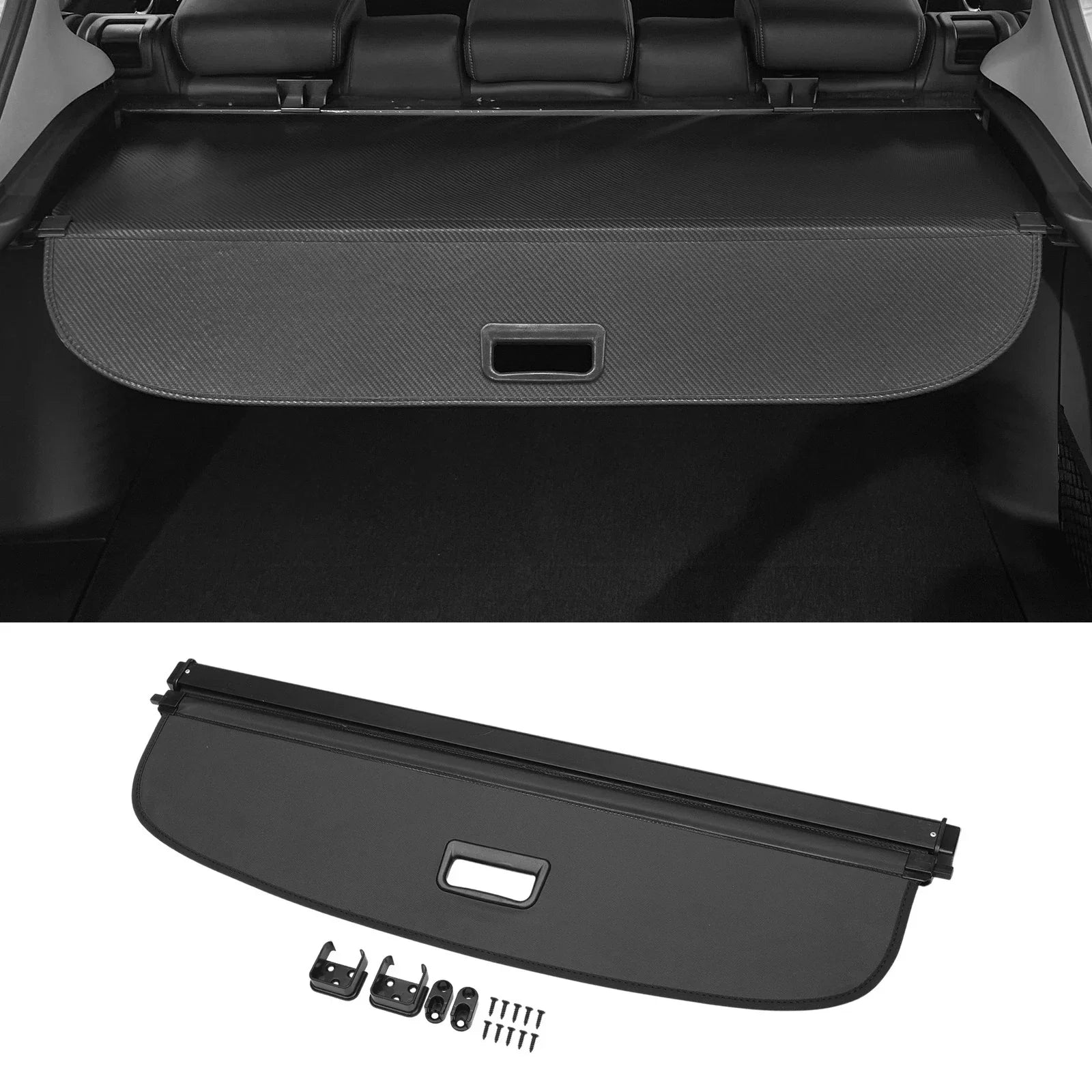Retractable Cargo Cover for BMW X2 F39 Gloss Black (2018 - 2023)