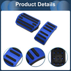 2X Automatic Foot Accelerator Pedal Covers for Ford Edge (2015–2023)